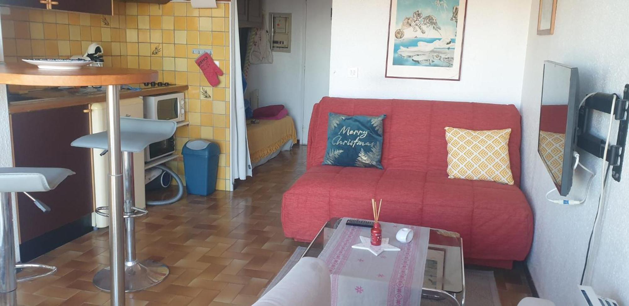Au Village Coeur De Barcares Studio Vue Mer 3 Couchages 르발카레스 외부 사진